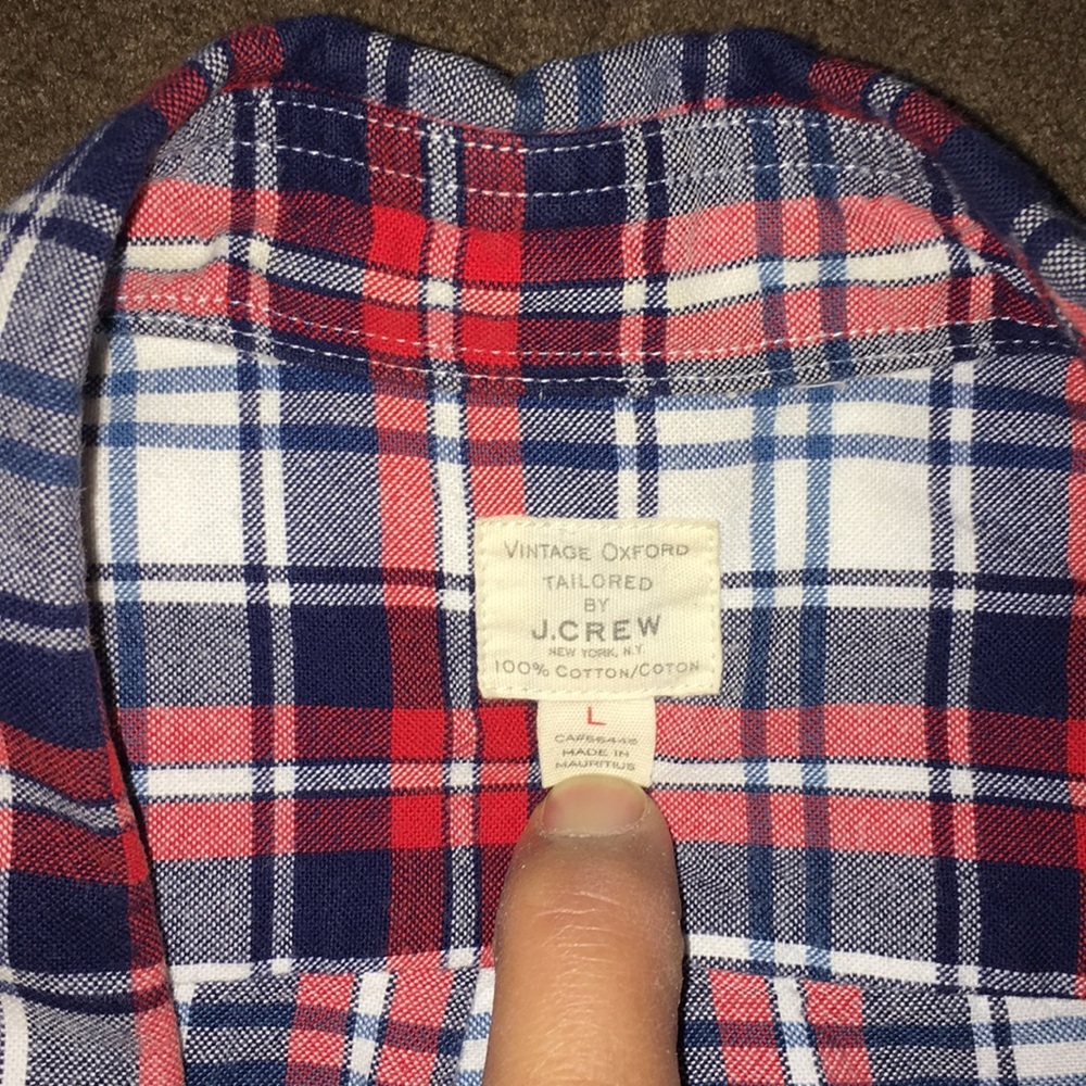 Large jcrew button up - Picture 2 of 3